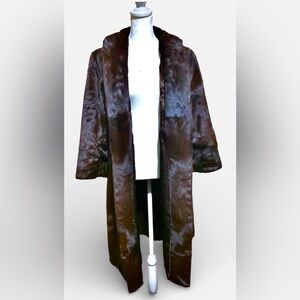Luxurious Brown Vintage Schumacher Fur Coat